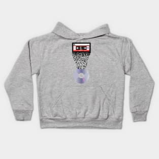 The death of the cassette tape - Reborn Kids Hoodie